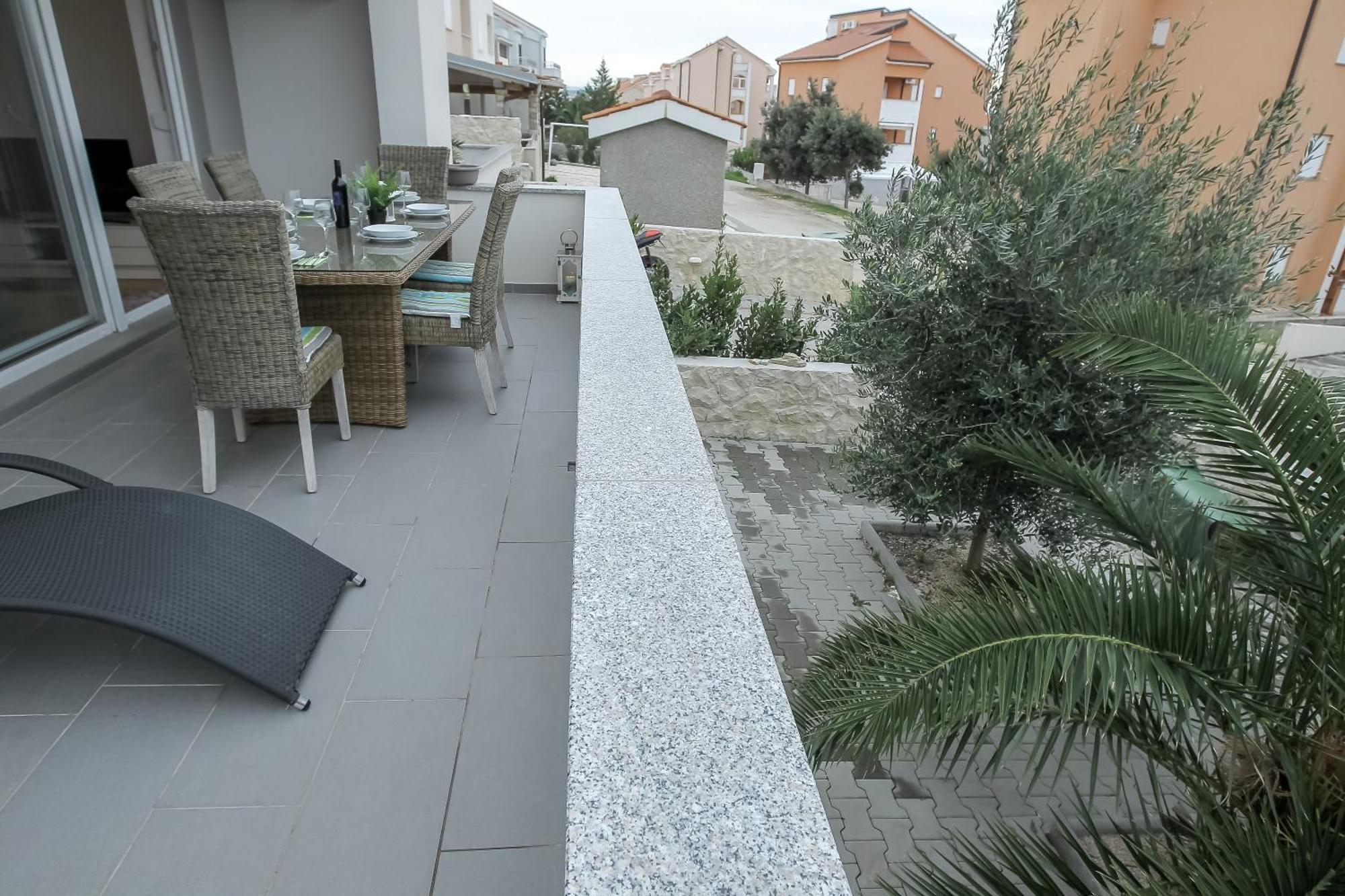 Apartments Tomana Novalja Ruang foto