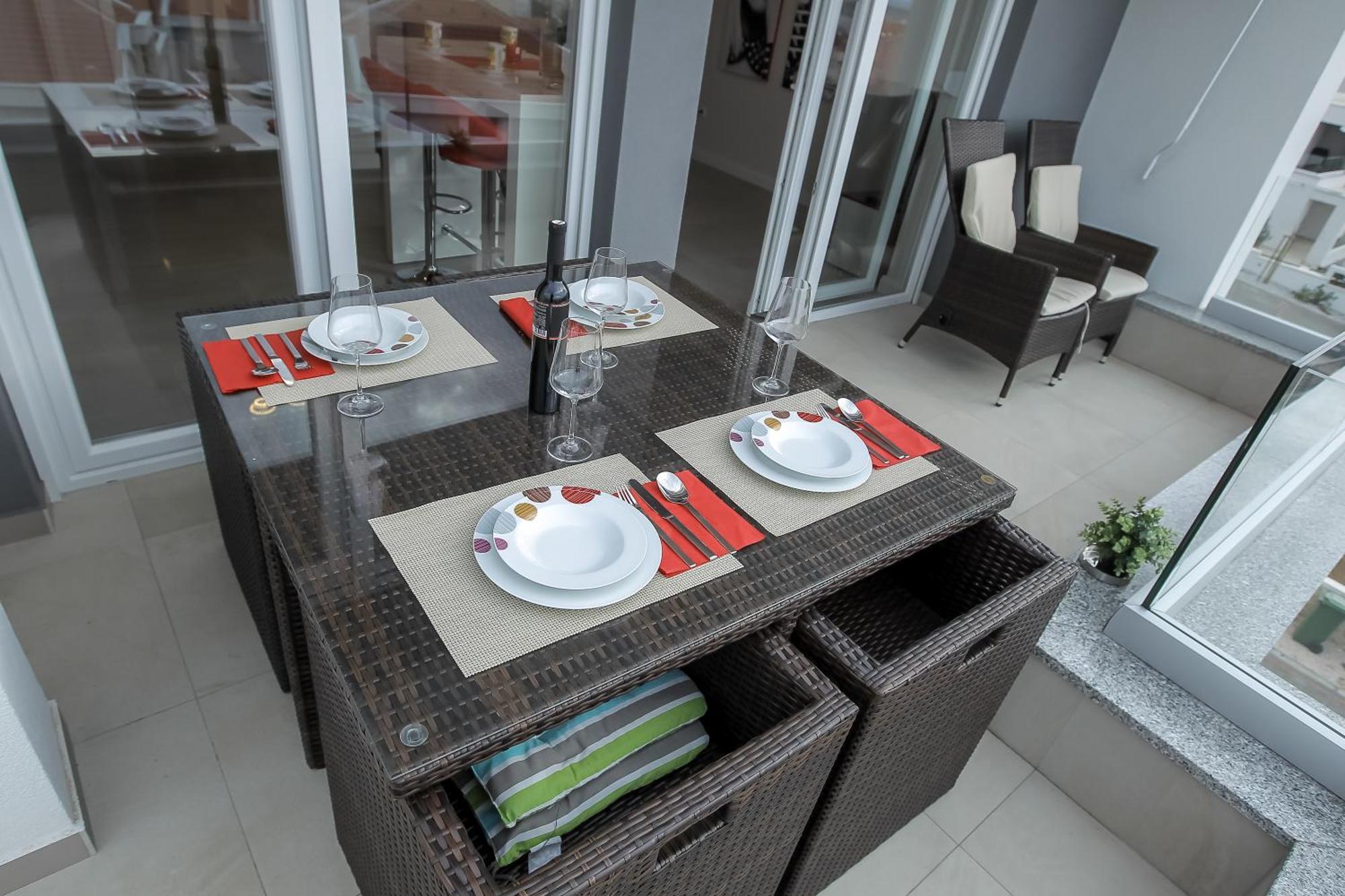 Apartments Tomana Novalja Ruang foto