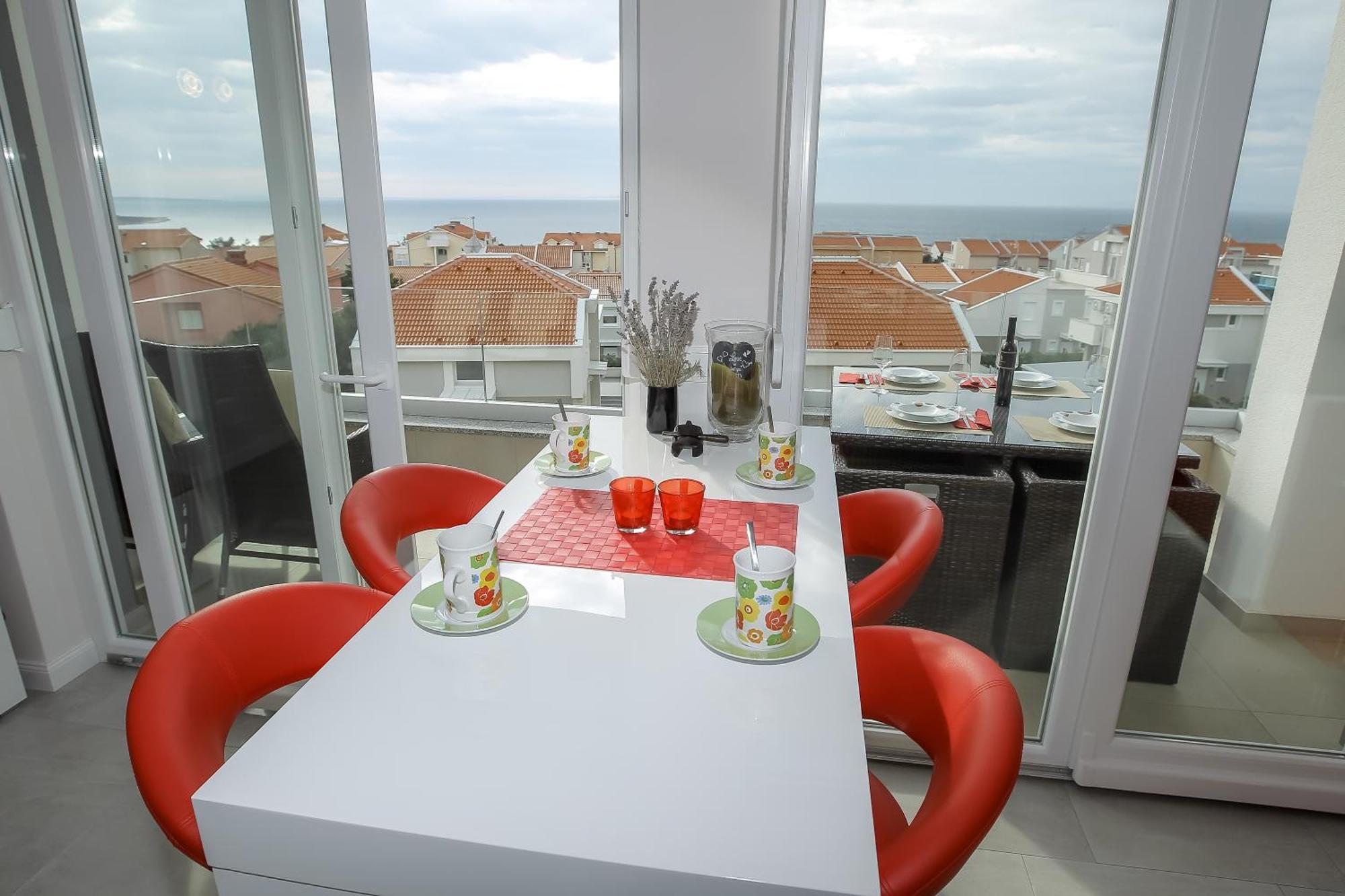 Apartments Tomana Novalja Bagian luar foto